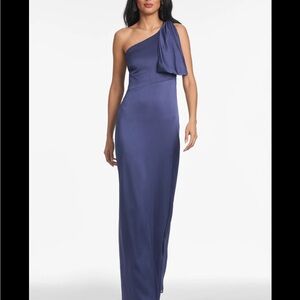 Sachin + Babi One-Shoulder Purple Maxi Dress